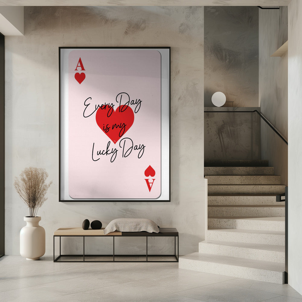 Lucky Ace Hearts | Poster