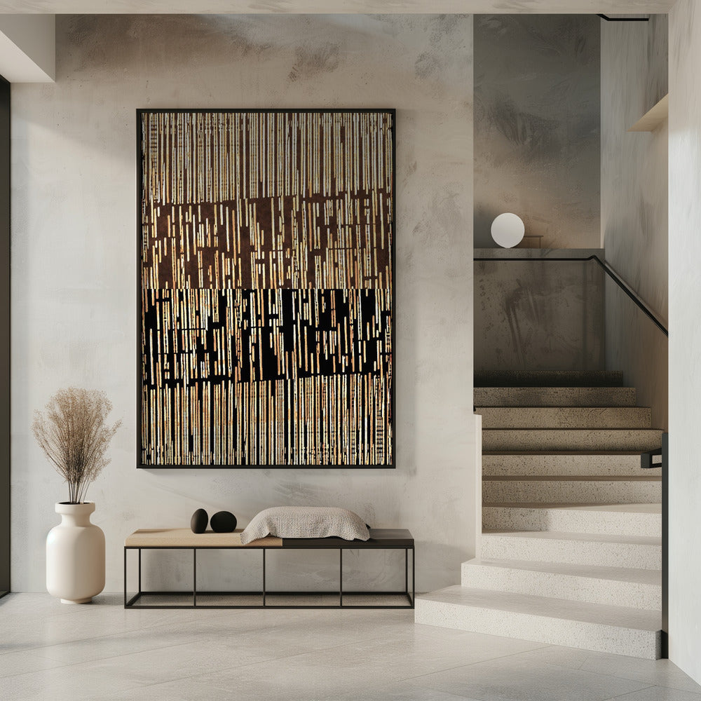 Ingewikkelde lineaire patronen | Poster