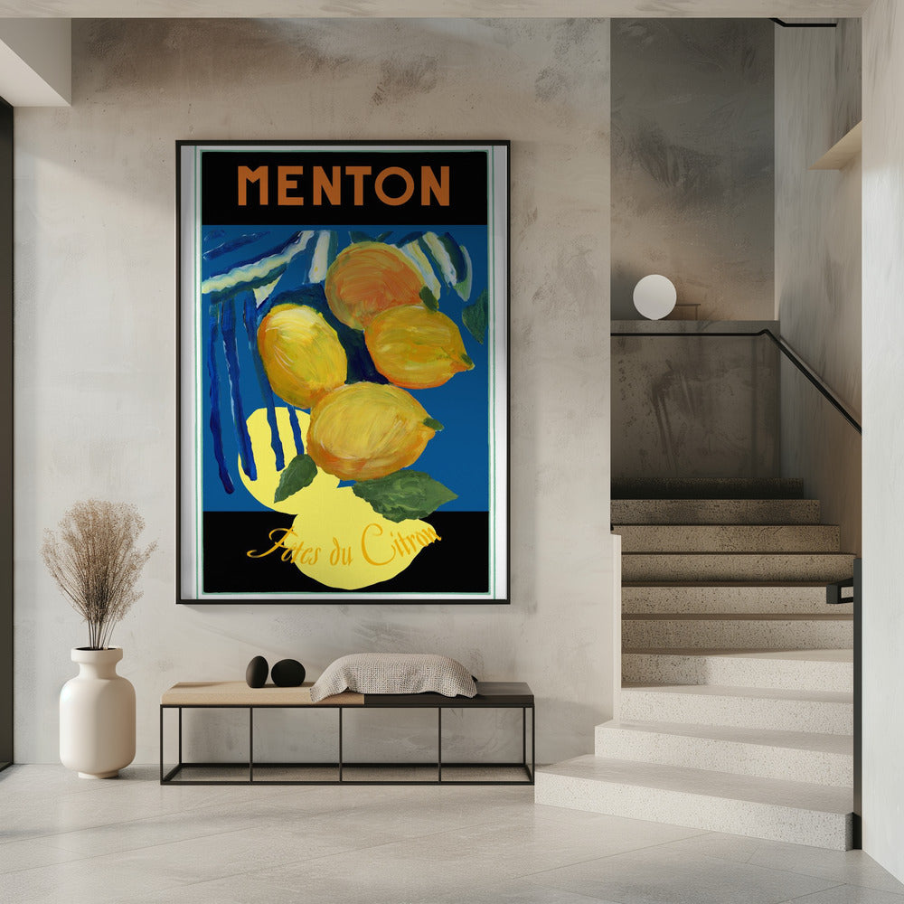 Citroenen Menton Citrusvruchten Poster | Poster