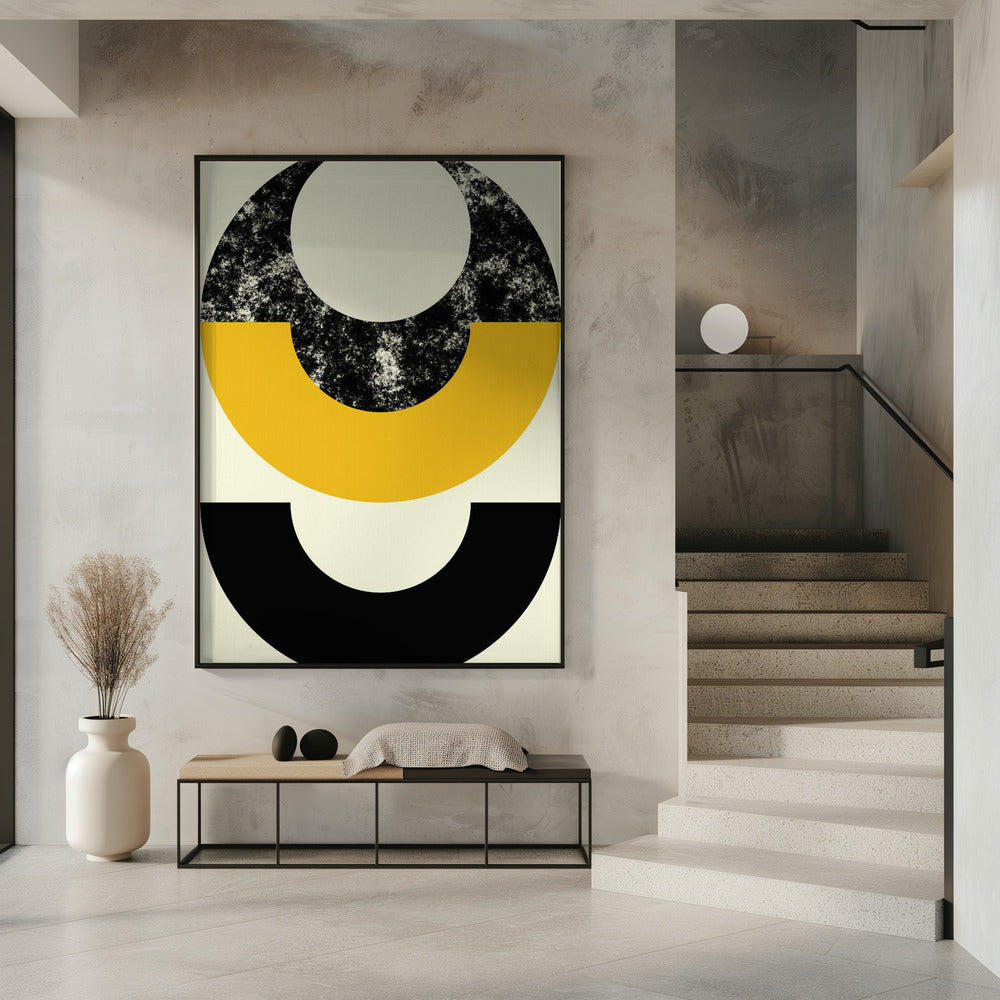Symmetrische zonsverduistering | Poster