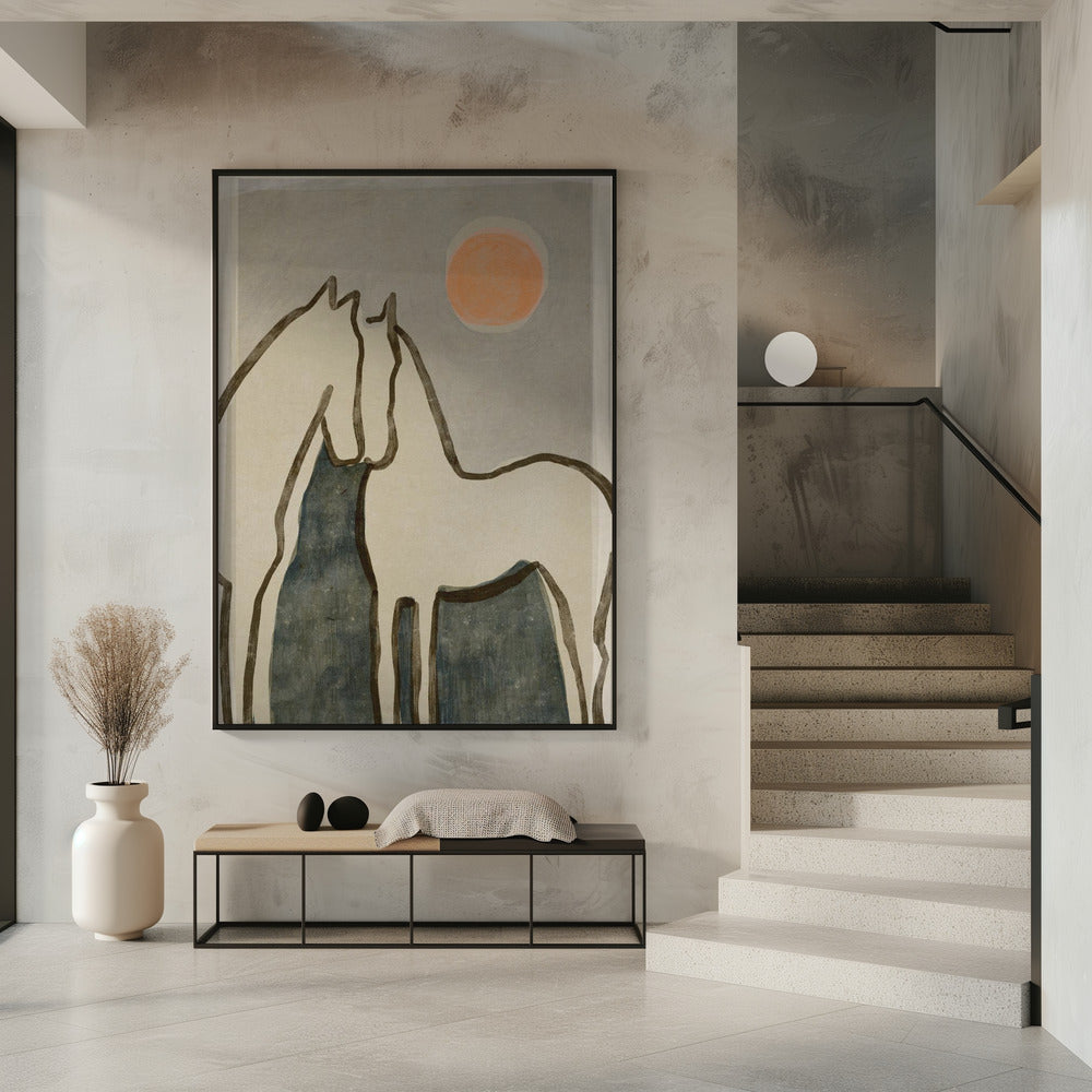 Paardenomhelzing | Poster