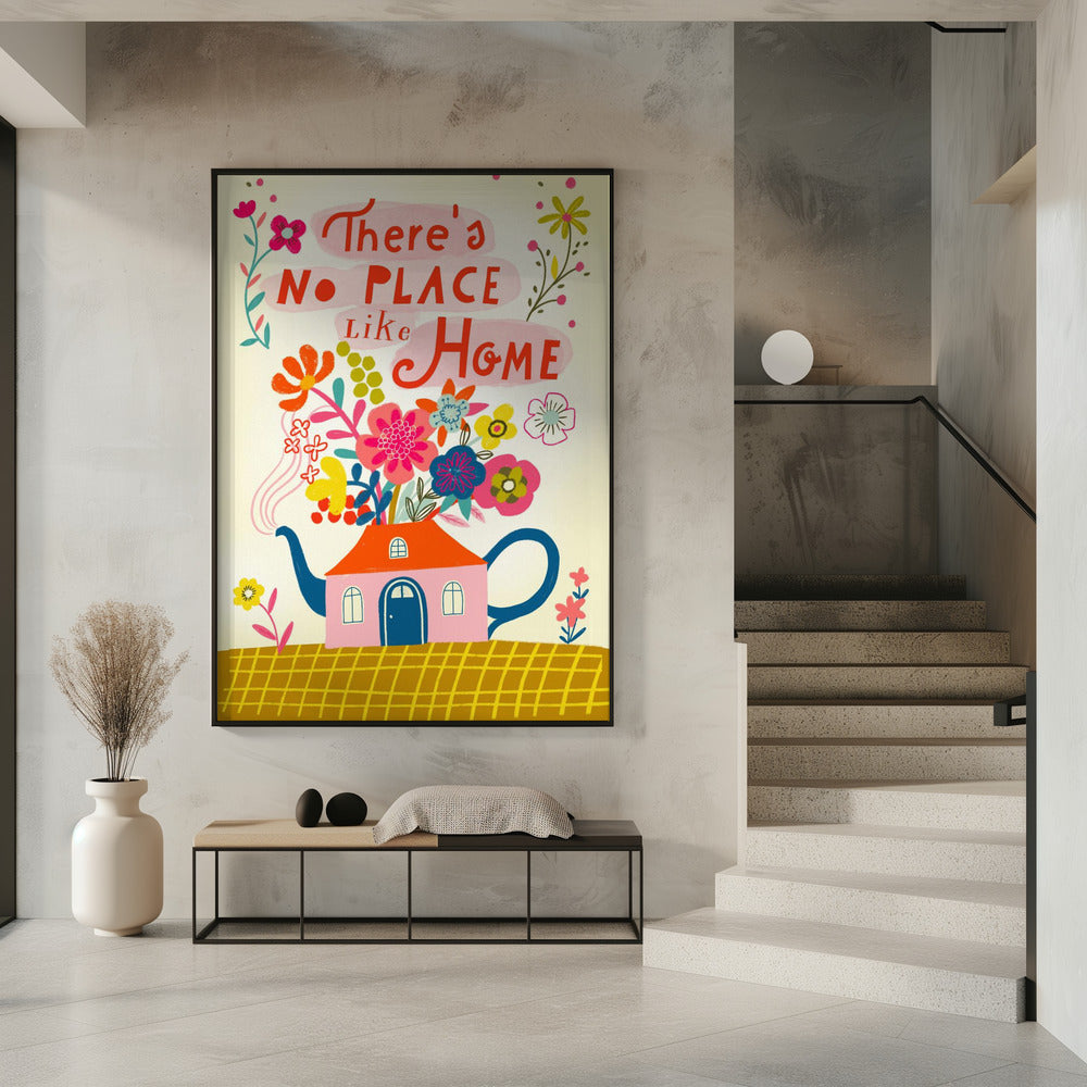 Whimsical Teapot House | Poster