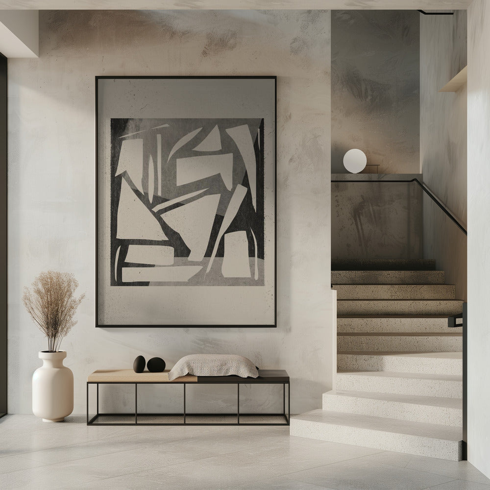 Geometrische schaduwen | Poster