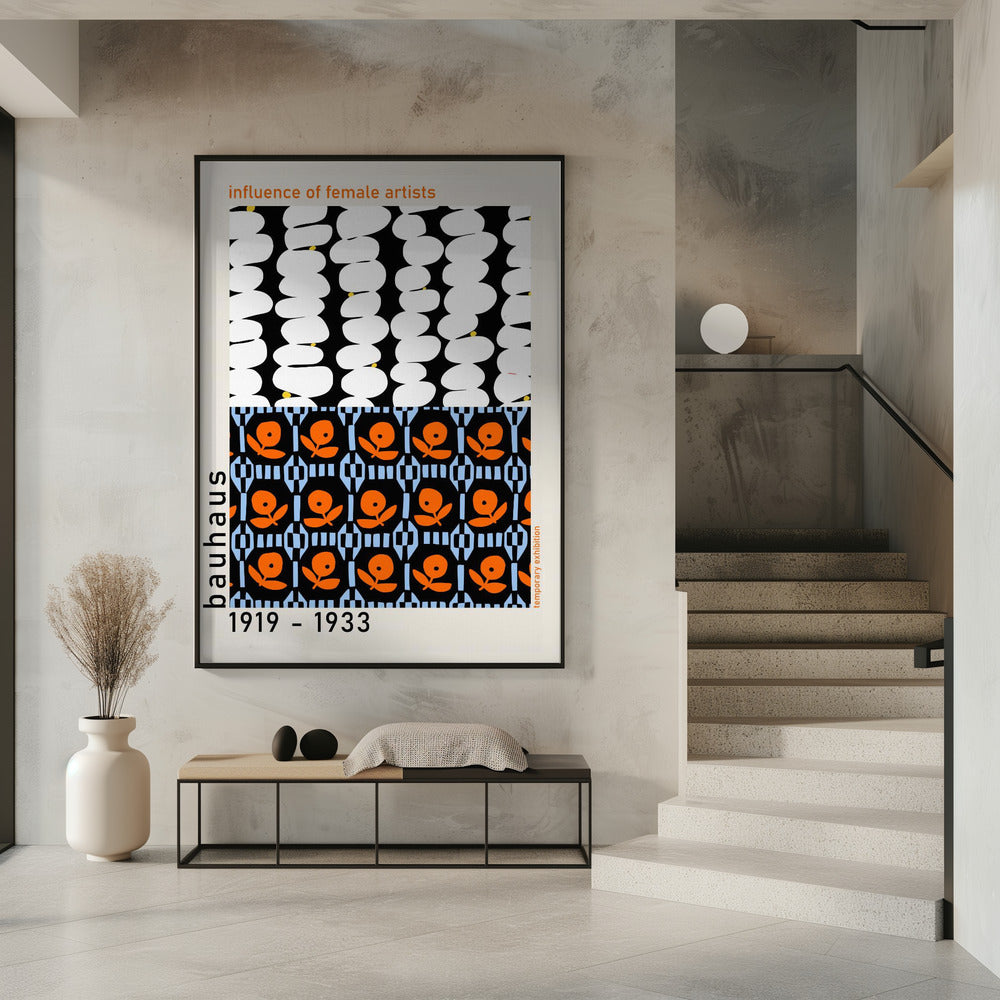 Vrouwelijke Bauhaus-kunstenaars | Poster