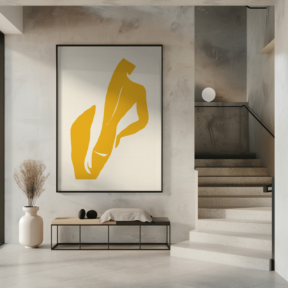 Gouden silhouet | Poster
