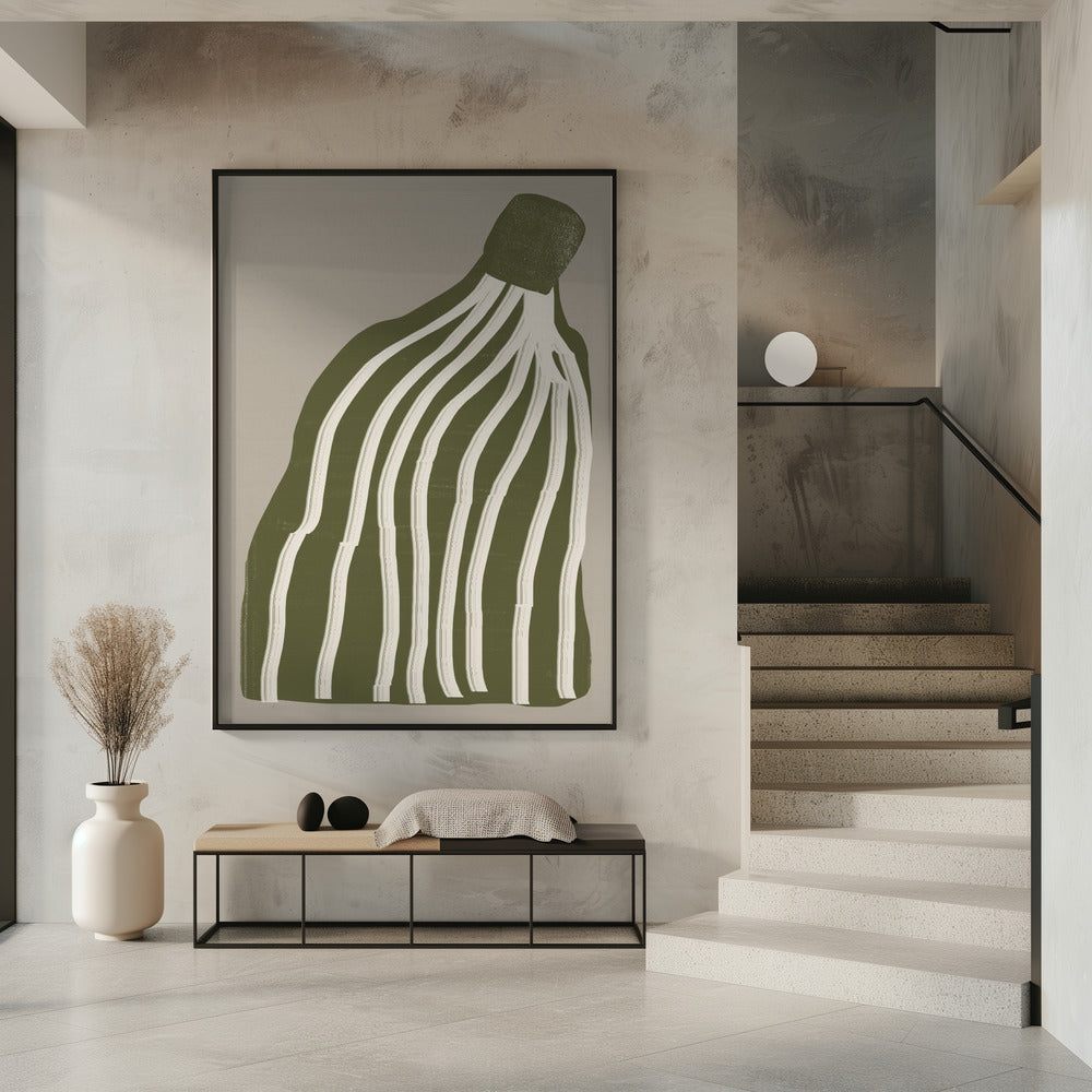Moderne bloem | Poster
