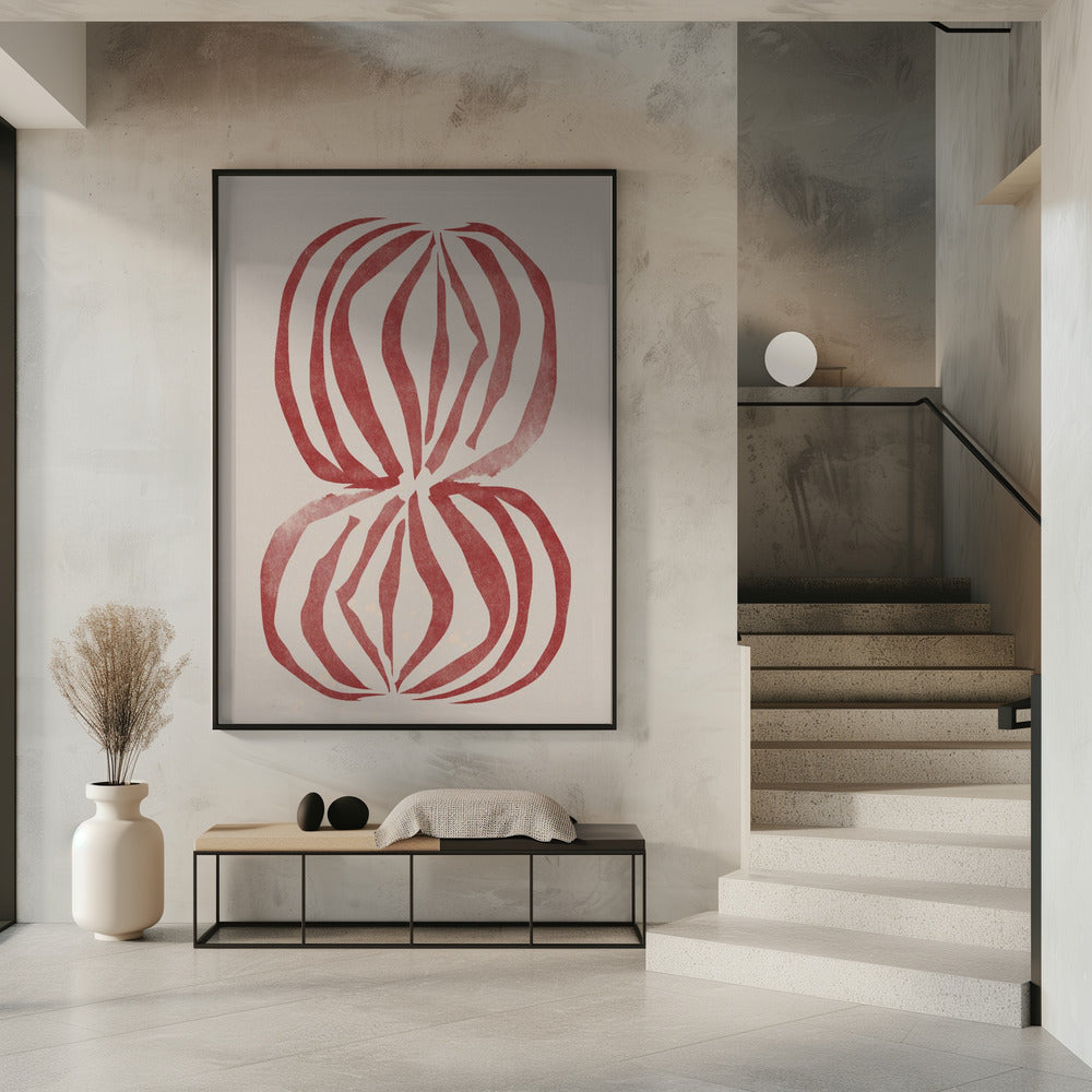 Crimson Echoforms | Poster