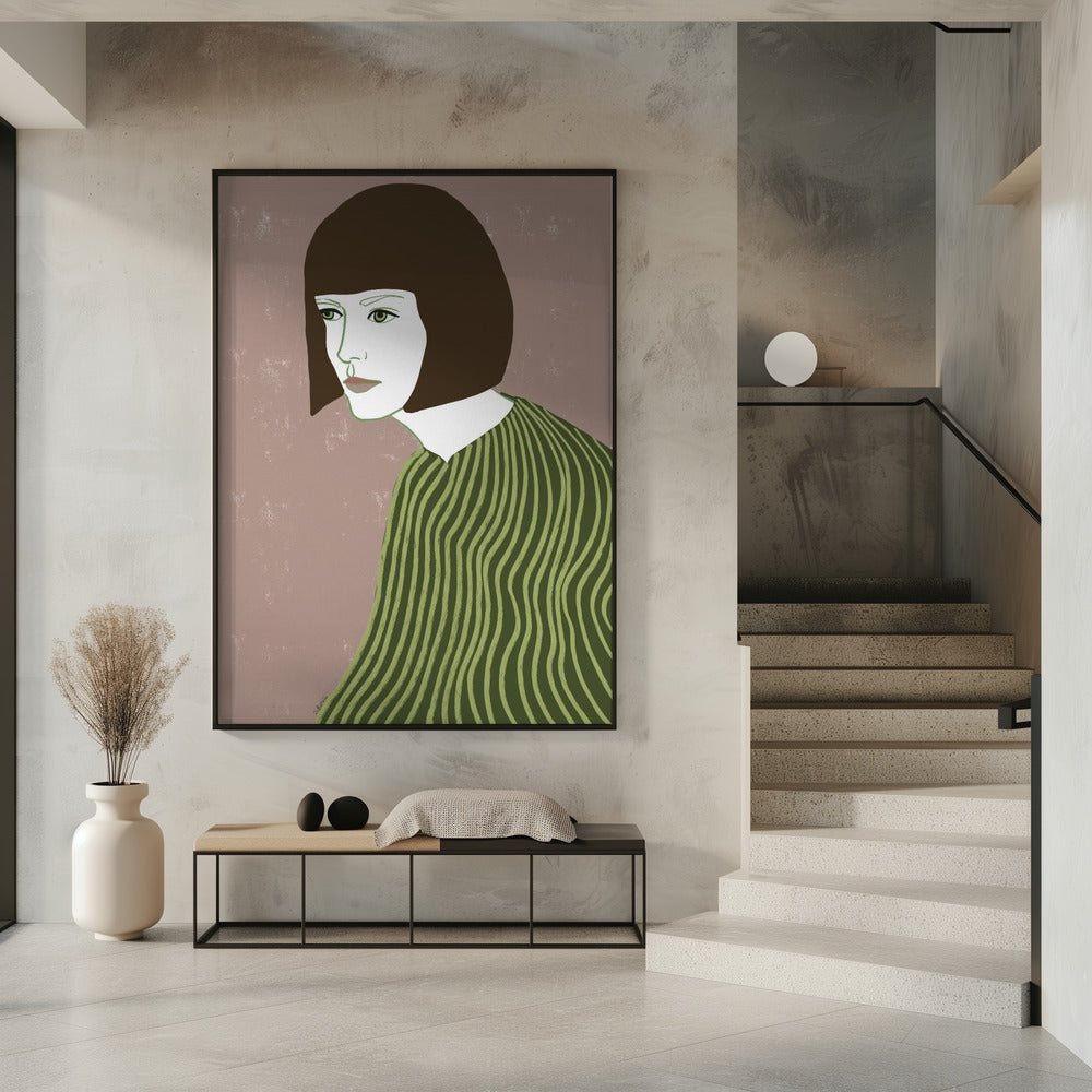 De brunette | Poster