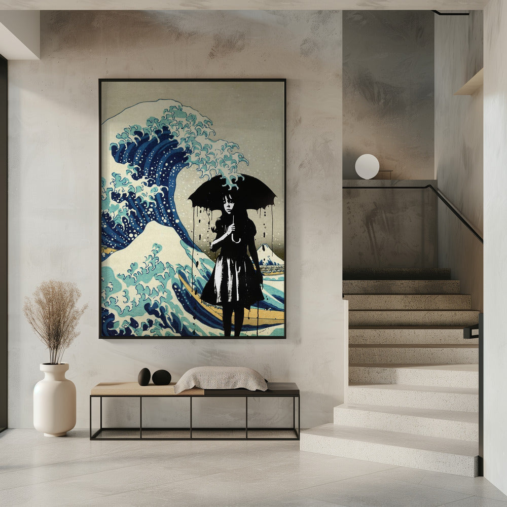 Onder de golf | Poster