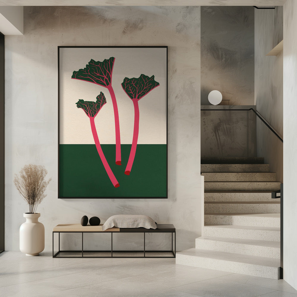 Zweedse tuinrabarber | Poster