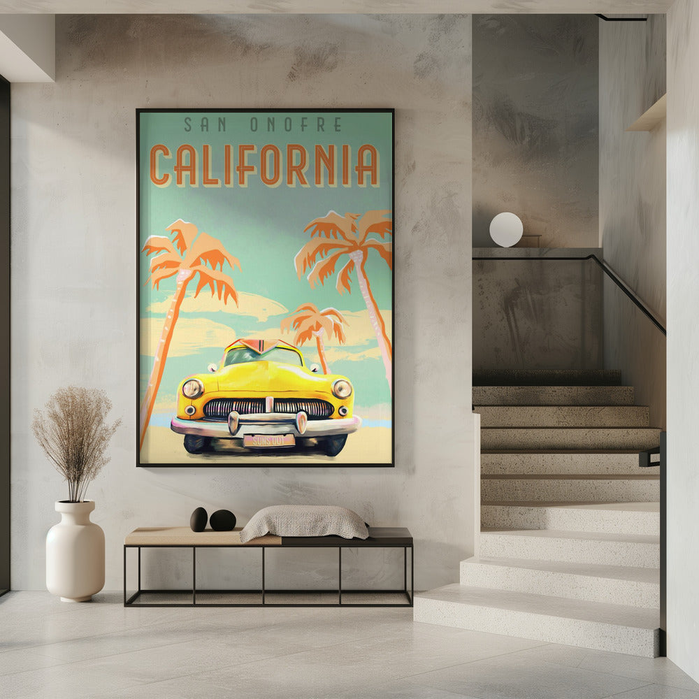 Californische surfposter | Poster