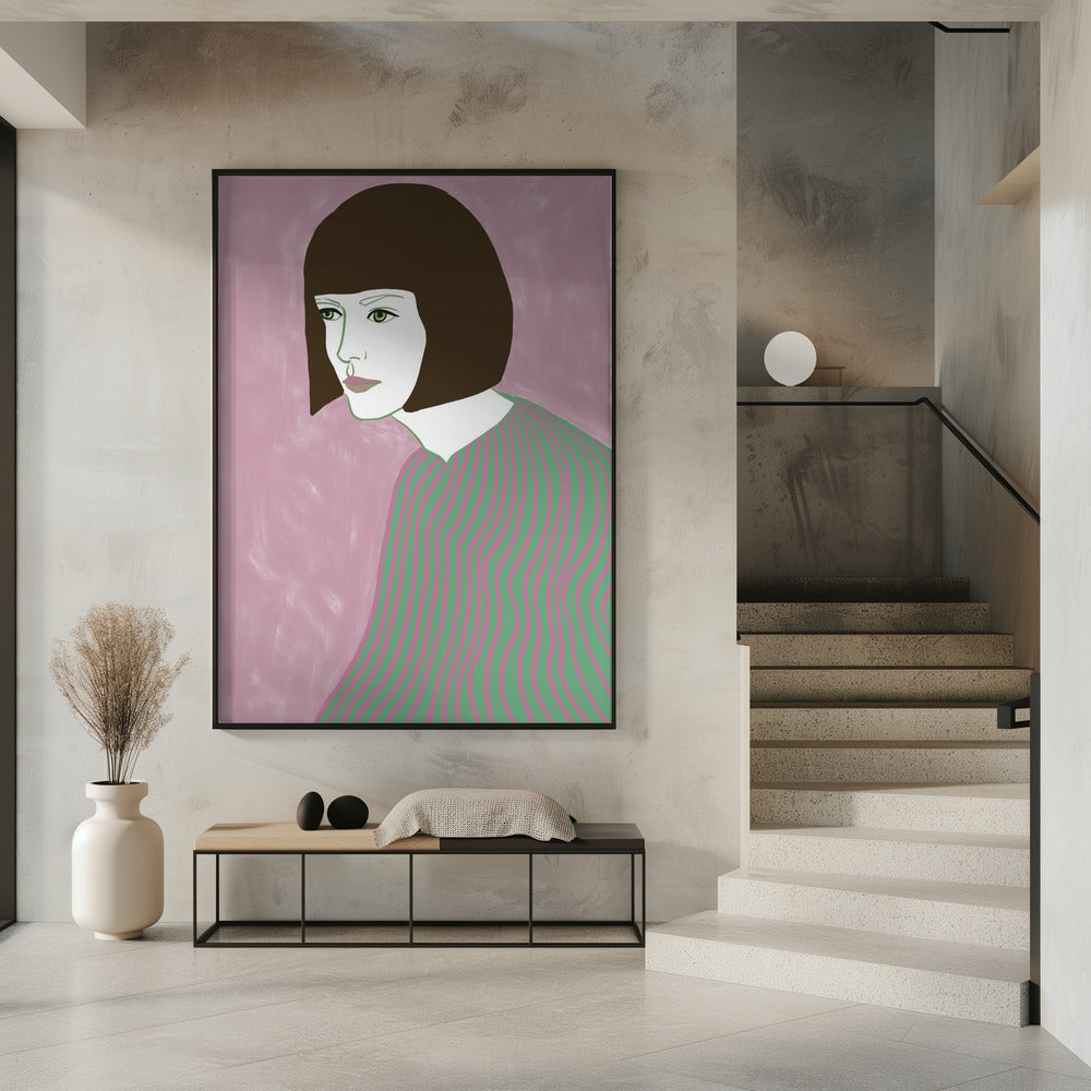 De brunette | Poster