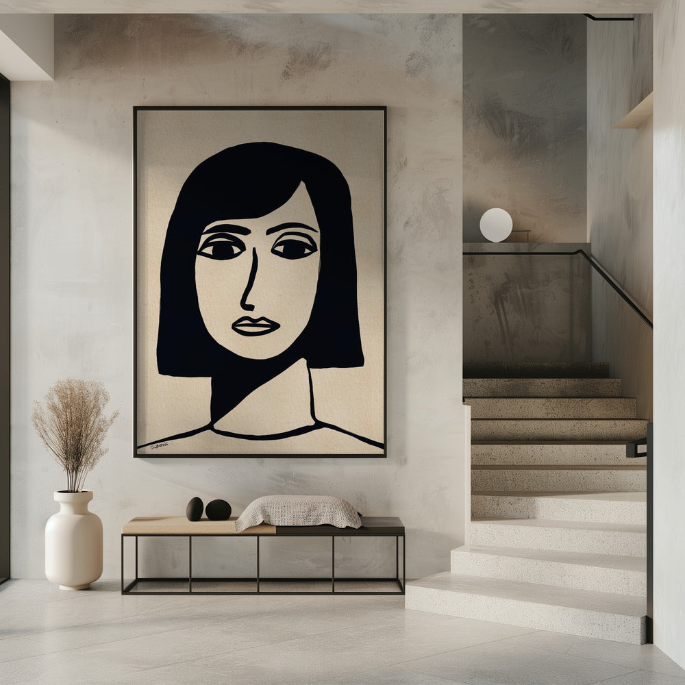 Gezicht van een vrouw | Poster
