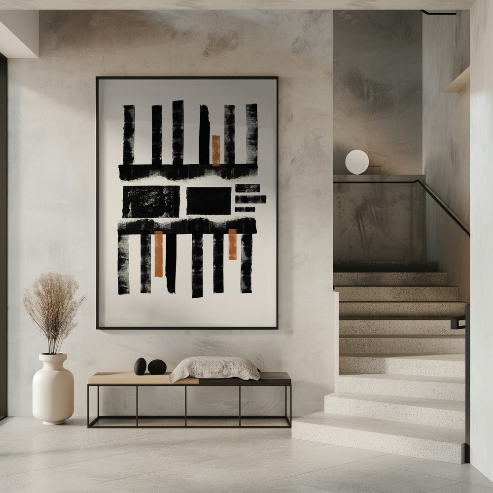 Geometrisch ritme | Poster