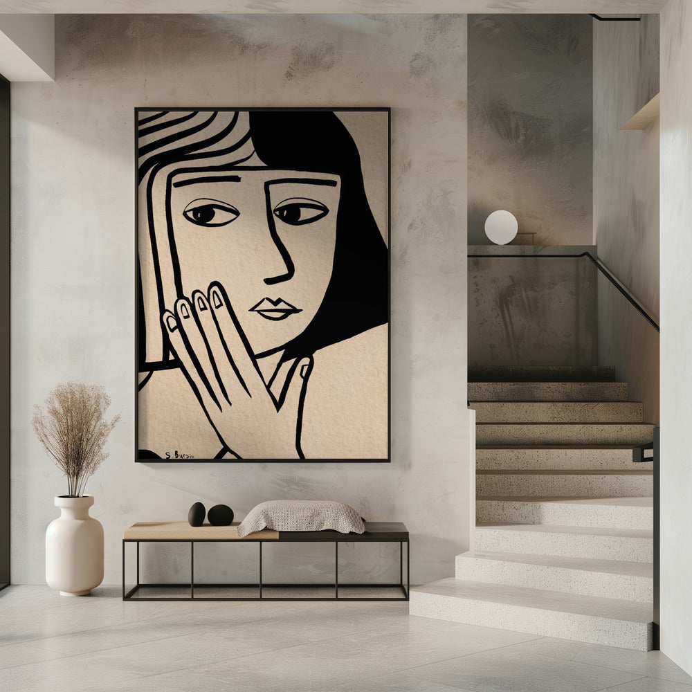 Meisje met de look | Poster