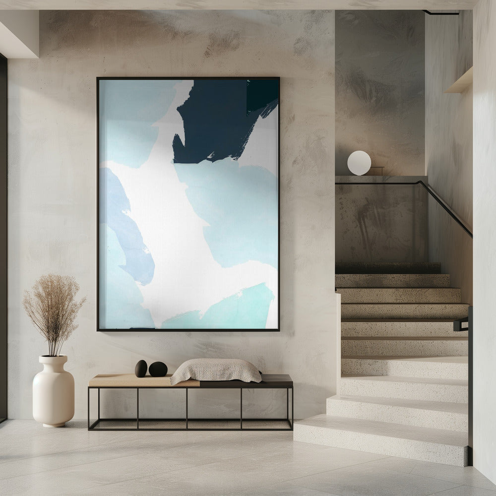 Blauwe stalen 2 | Poster