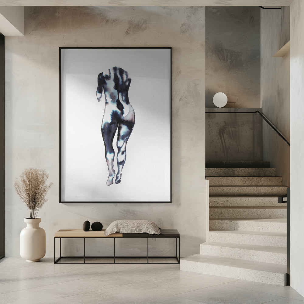 Weglopen (zonder hoofd) | Poster