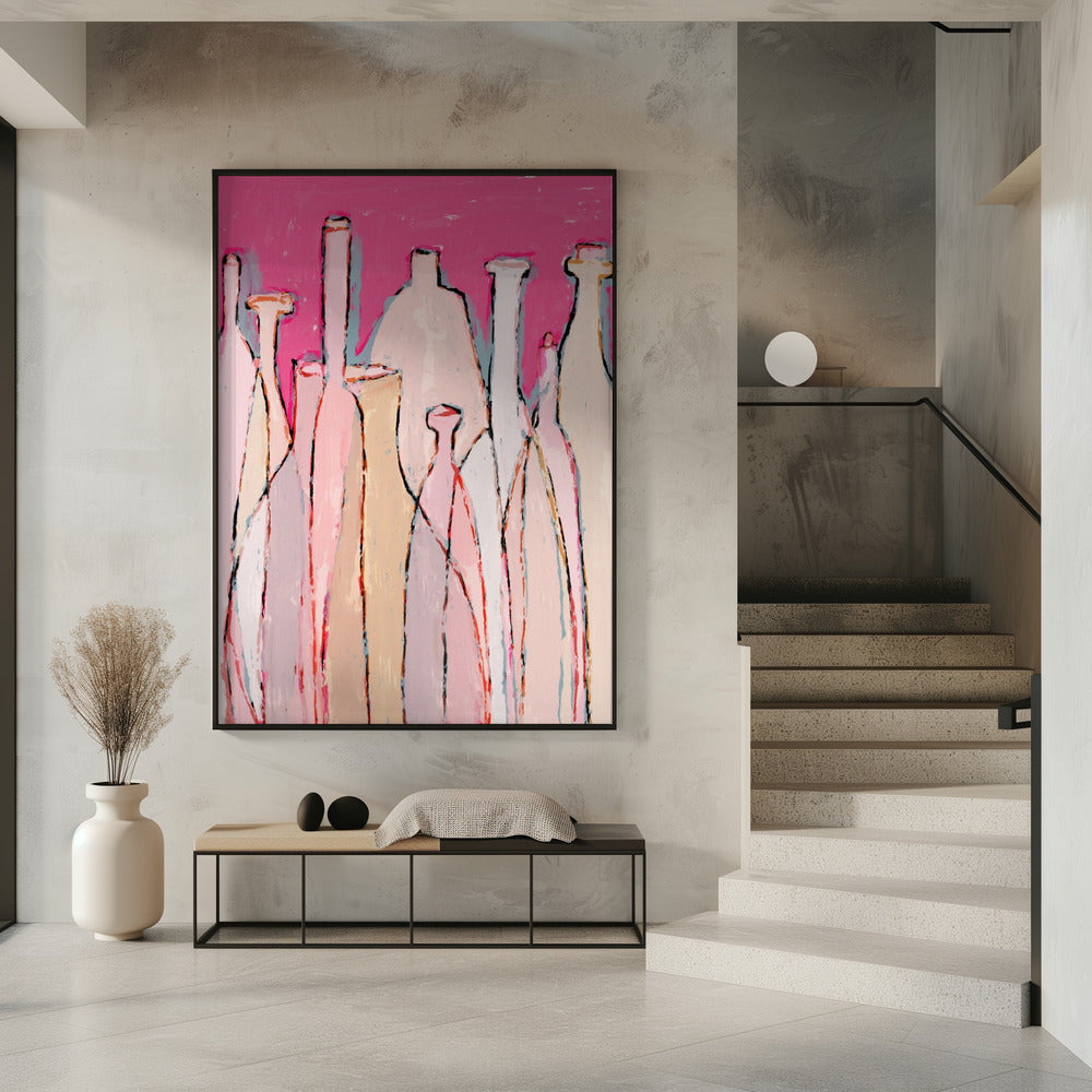 Bottle Silhouettes | Poster