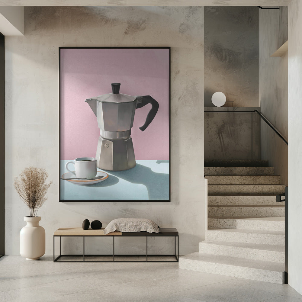Moka Koffiepot | Poster