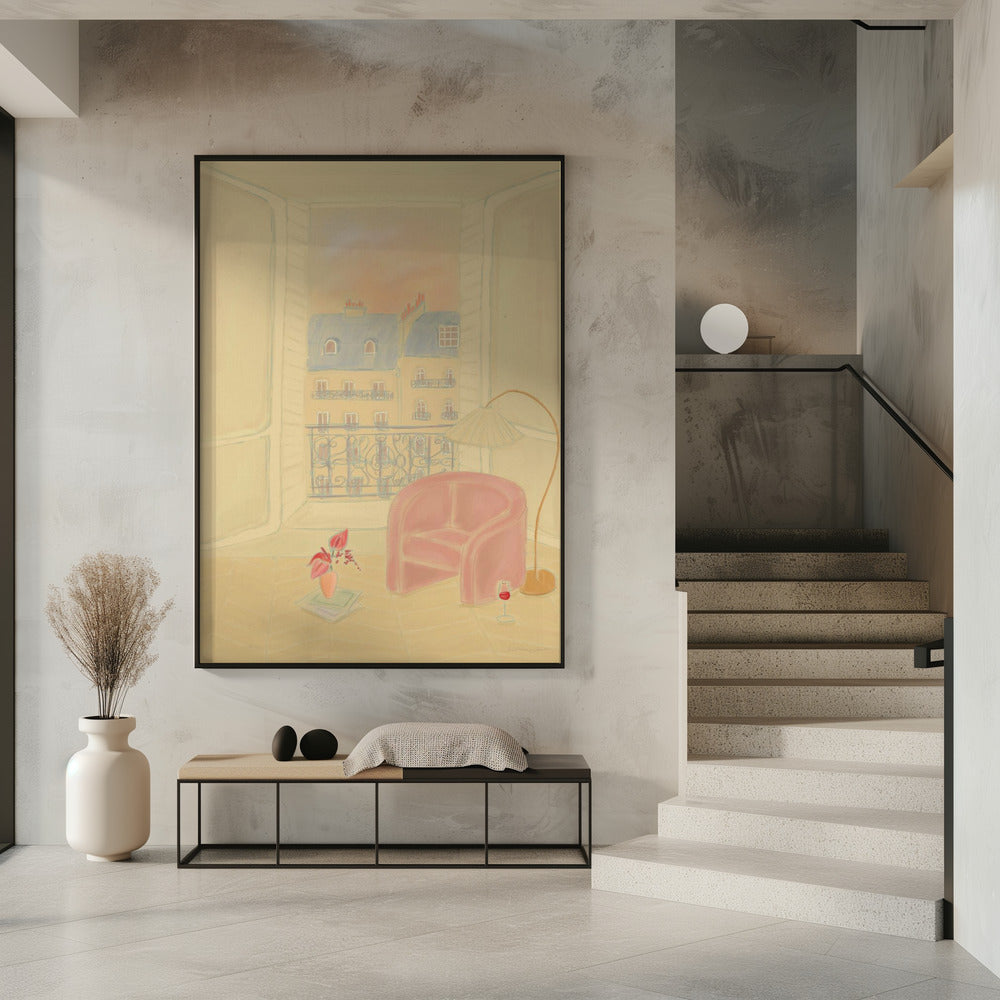 Gezellig appartement in Parijs | Poster