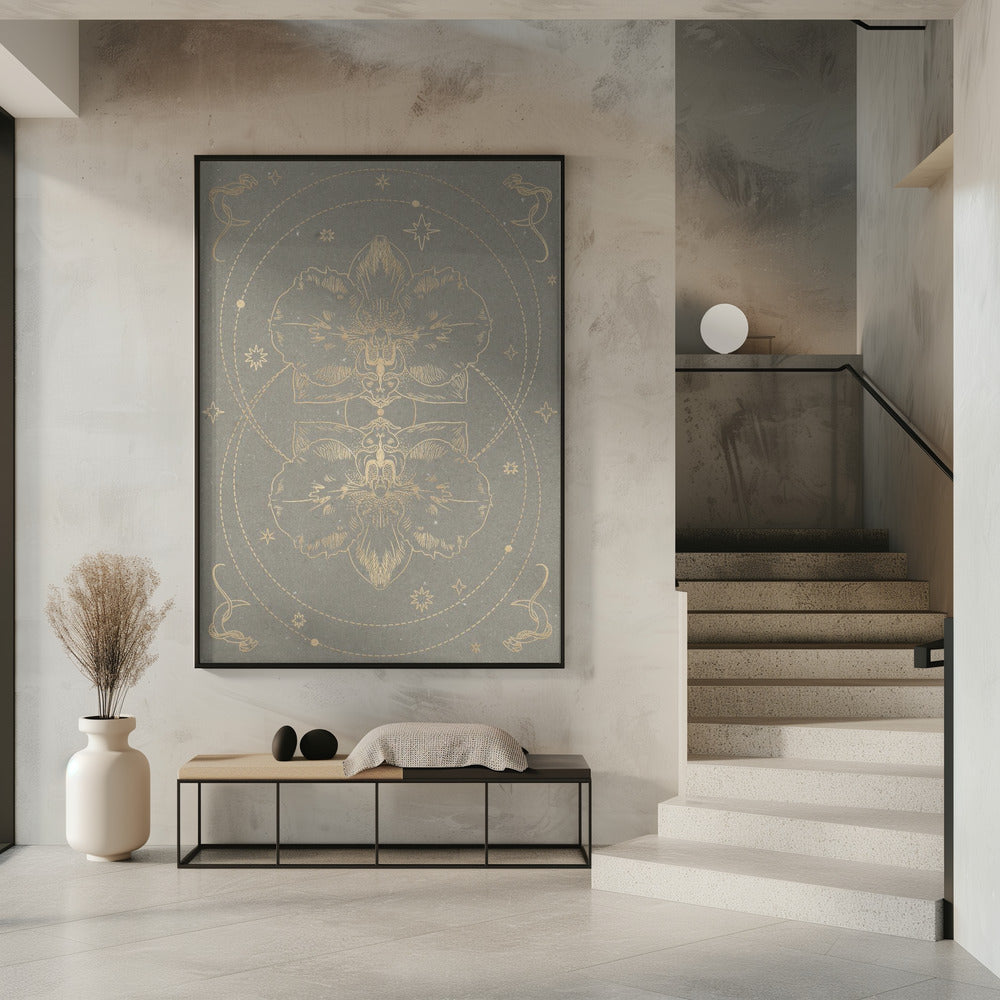 The mystical orchid | Poster