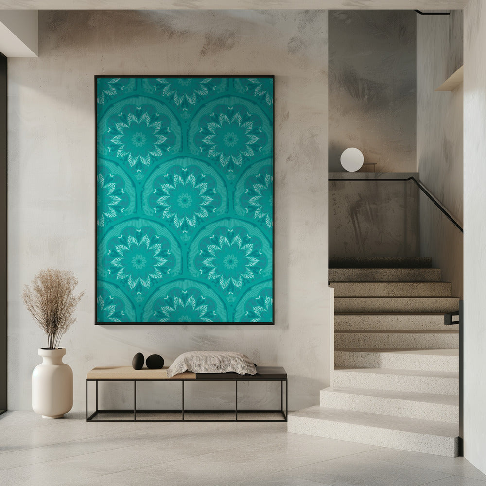 Verdant Mandala Dream | Poster