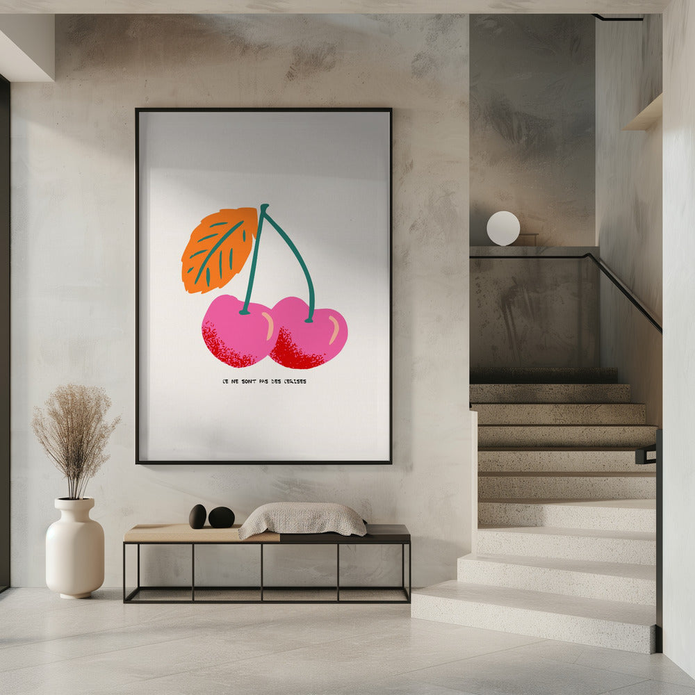 Ce ne sont pas des cerises | Poster