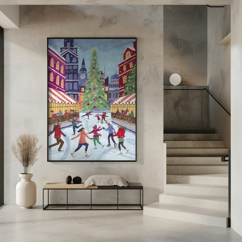 Skating in London | Poster