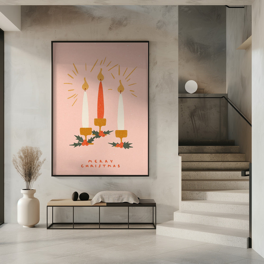 Christmas Candles | Poster