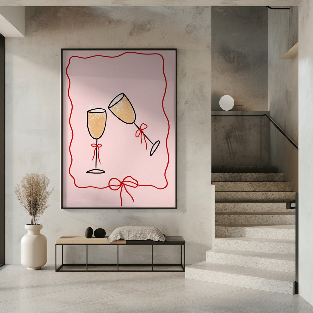 Champagne Proost | Poster