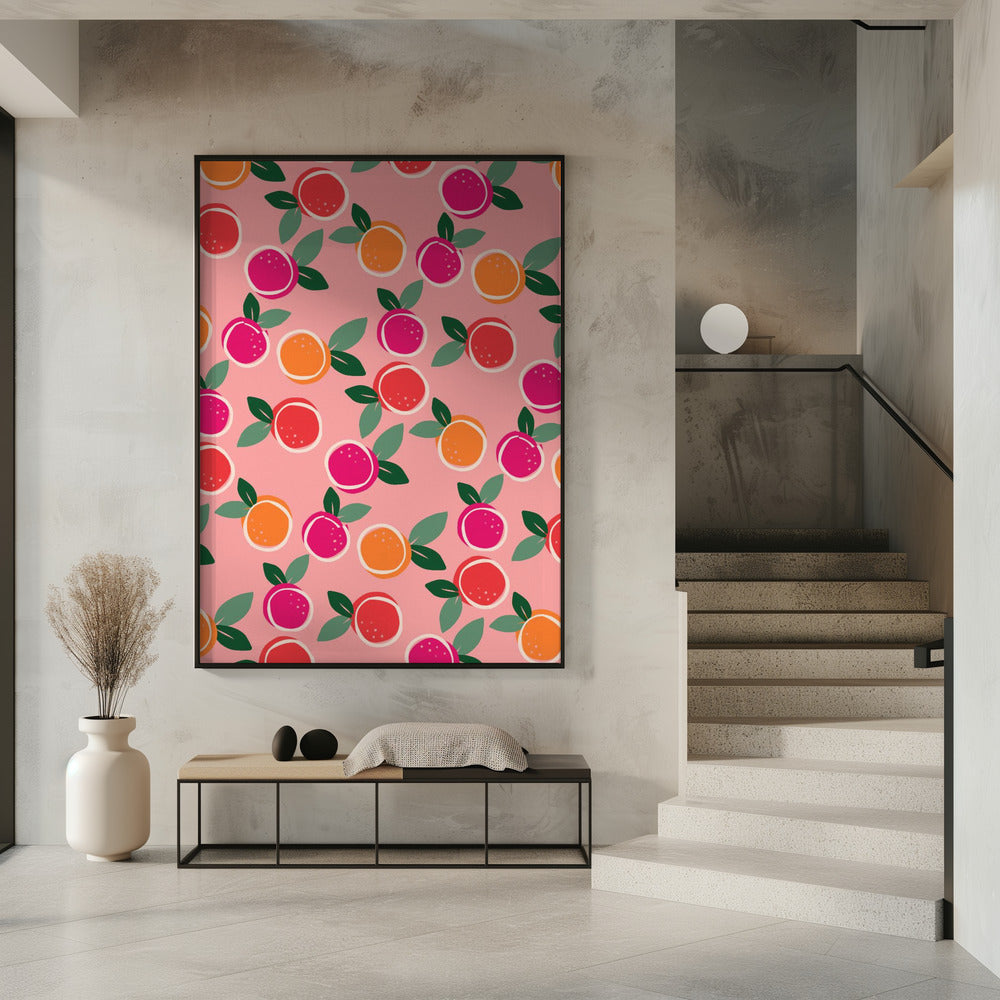 Sunset Citrus Symphony | Poster