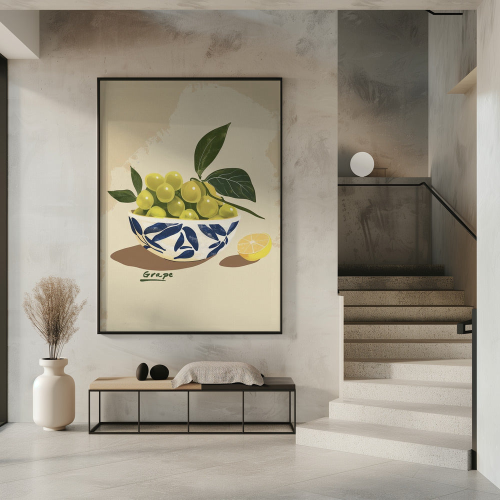 Bowl of Grapes | Poster