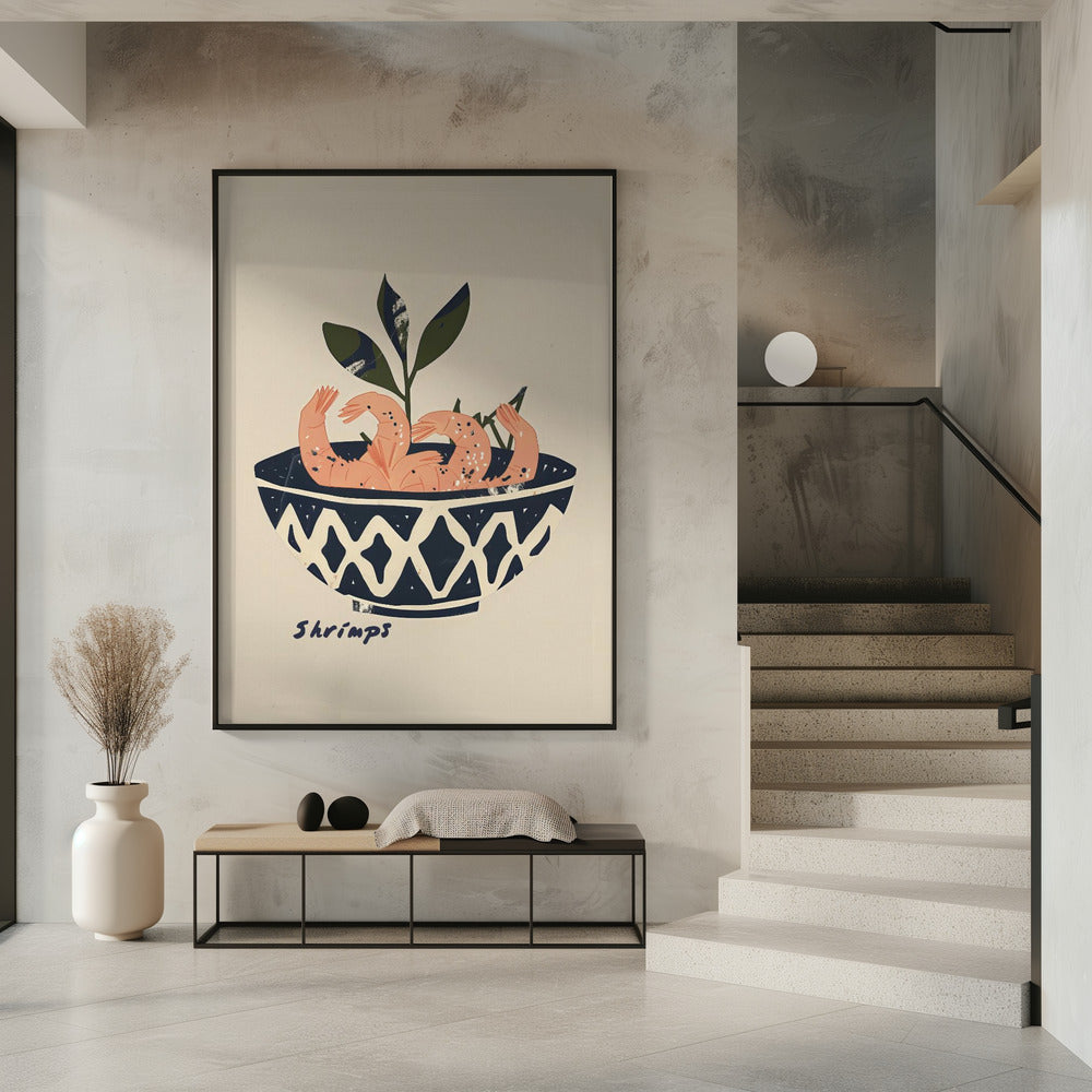 Garnalen Delight Bowl | Poster