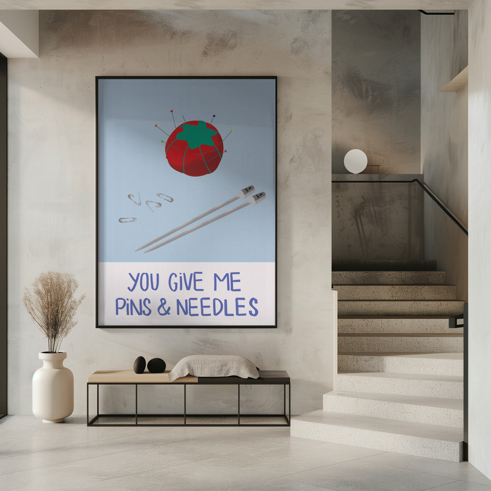 spelden en naalden | Poster
