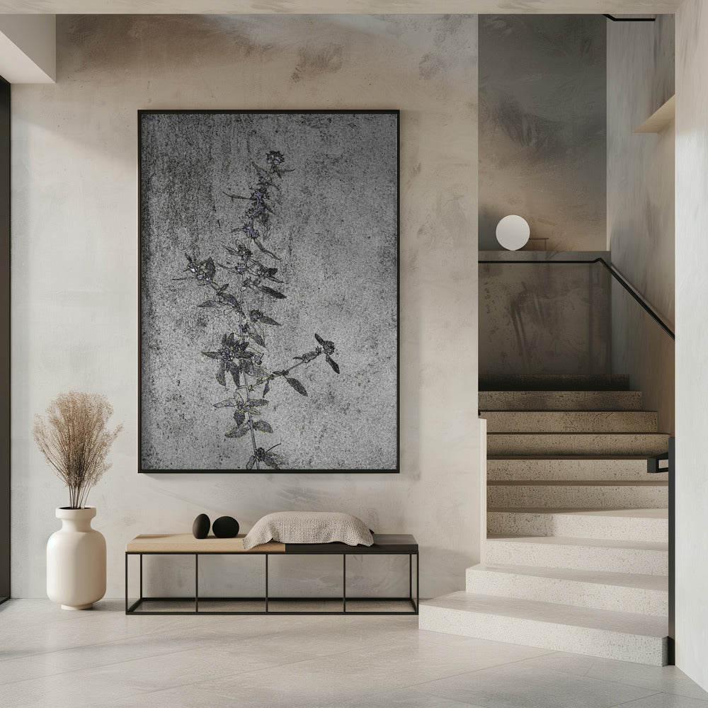 Betonnen bloesems | Poster