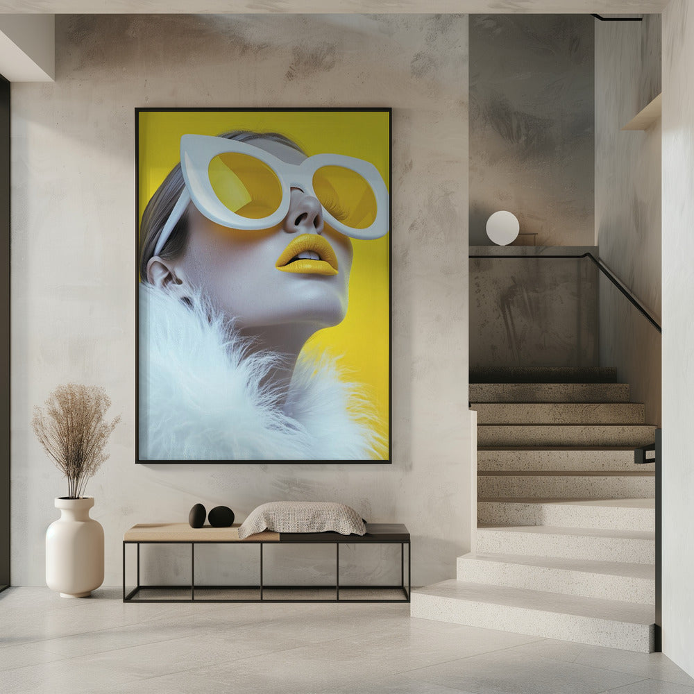 The Yellow Model | Poster