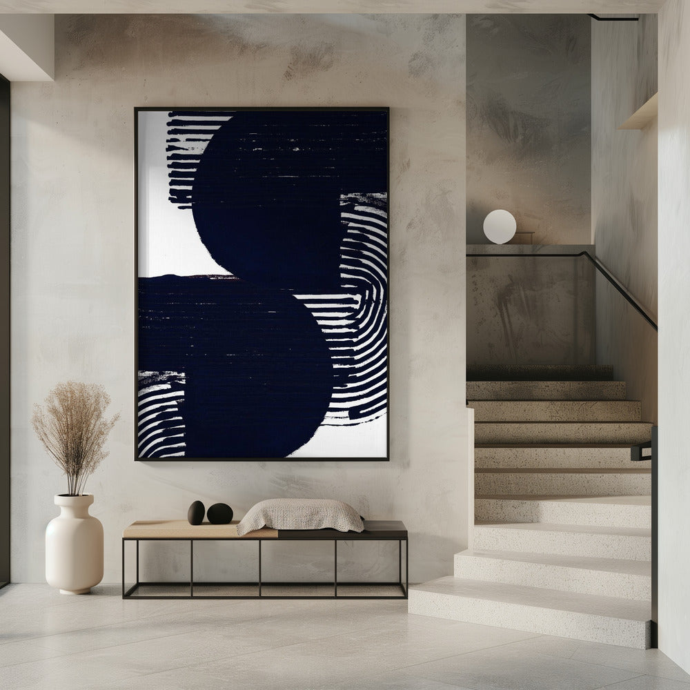 Abstracte, gedurfde vormen 3 | Poster