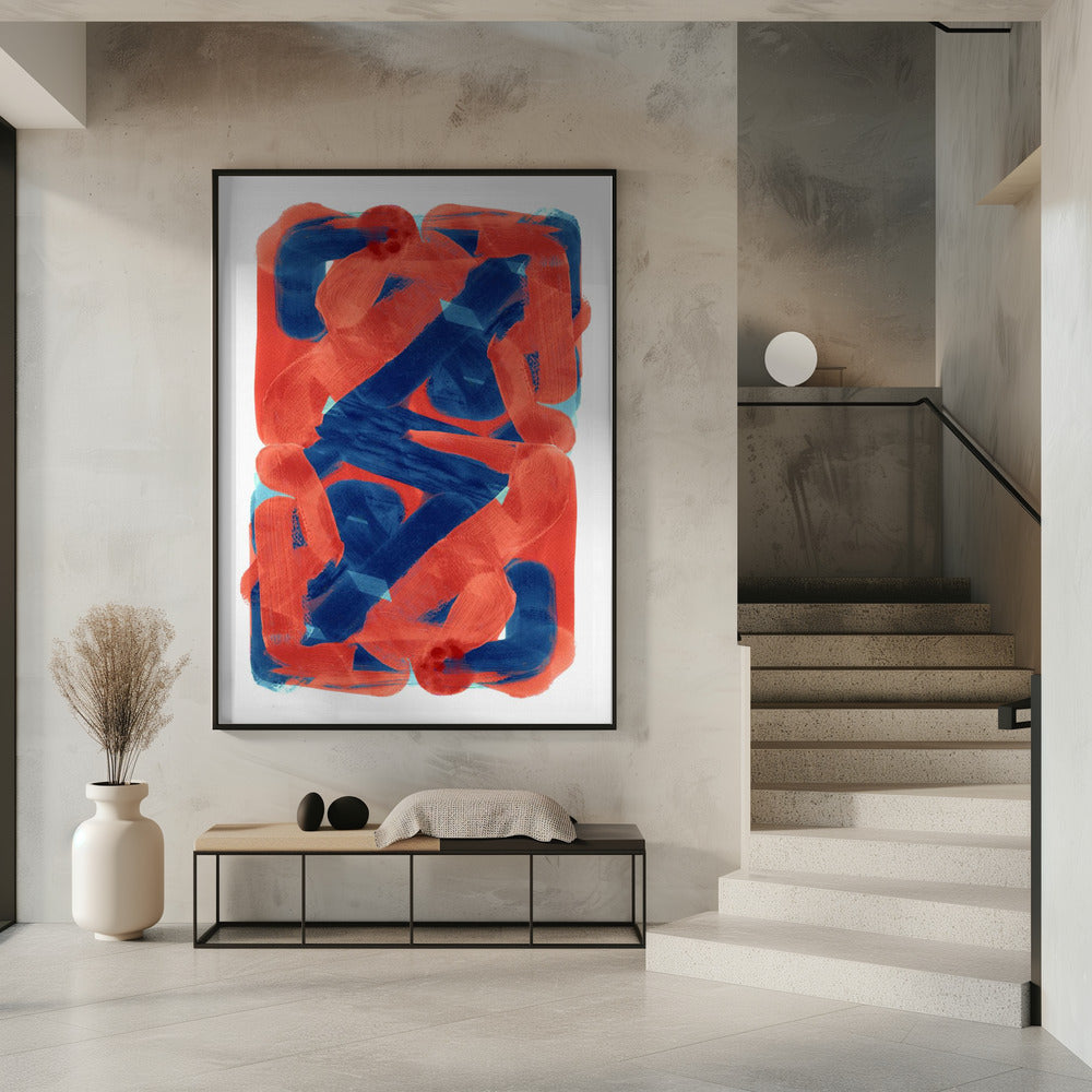 Abstracte lussen 1 | Poster