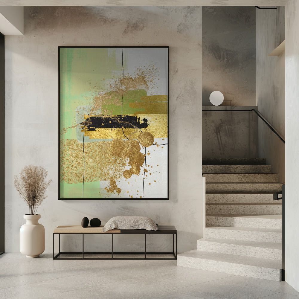 Liquid Greens 1 | Poster