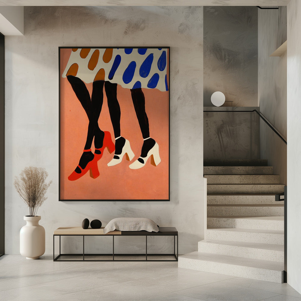 Polka Dot Steps | Poster