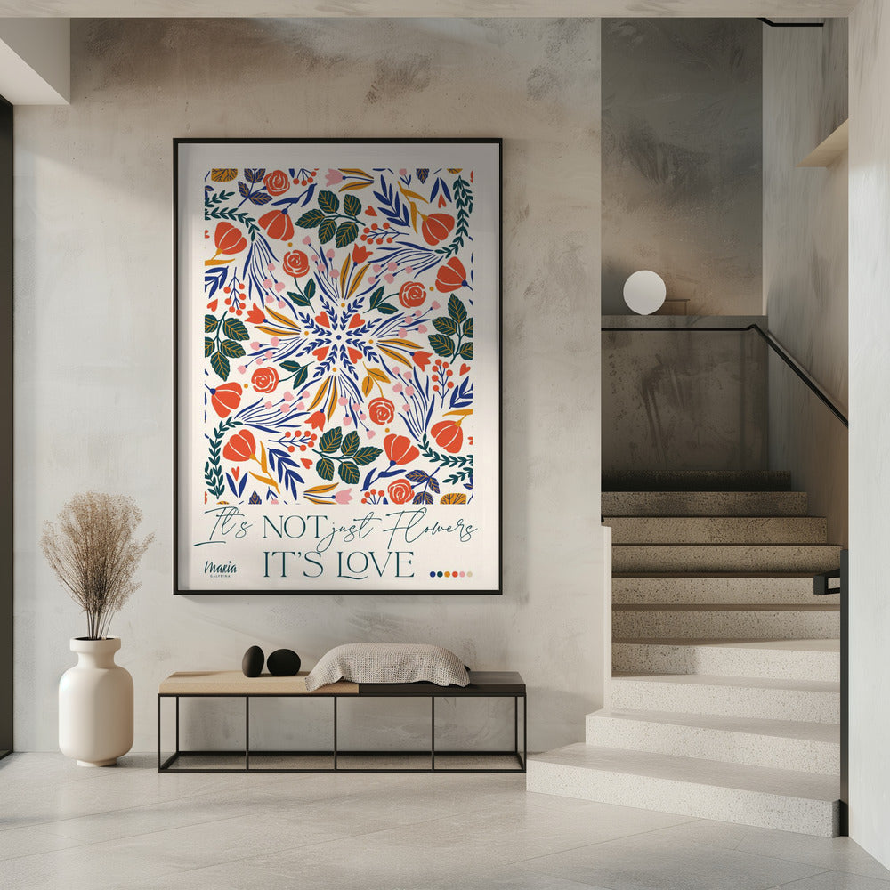 Over liefde. Bloesem | Poster