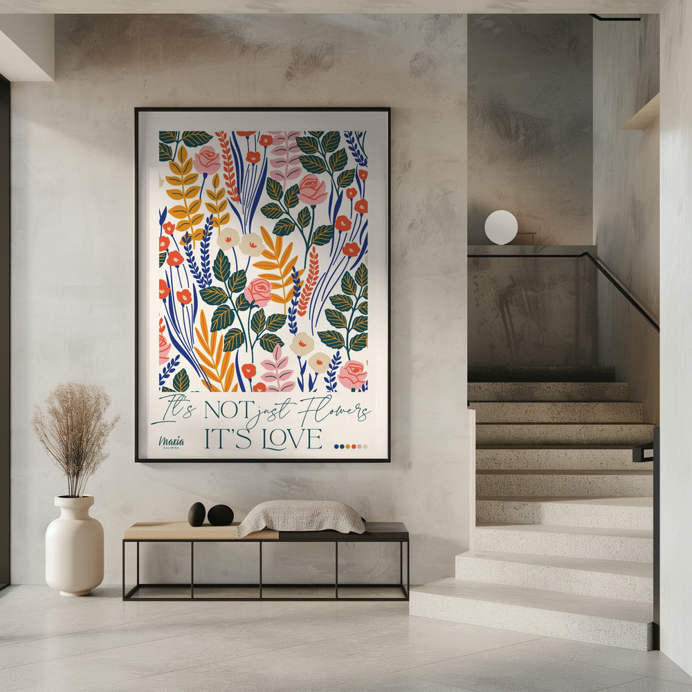 Over liefde. Rozen | Poster
