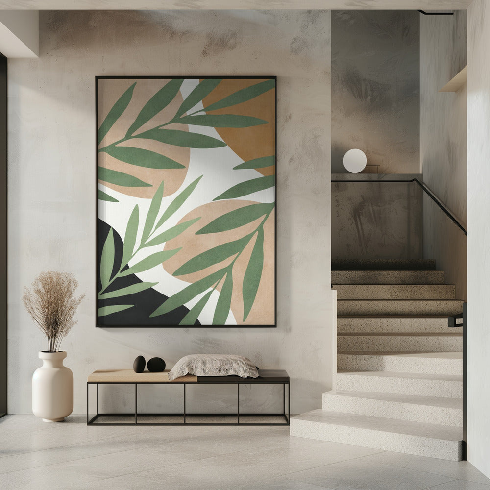 Bloemen en tropisch 5 | Poster