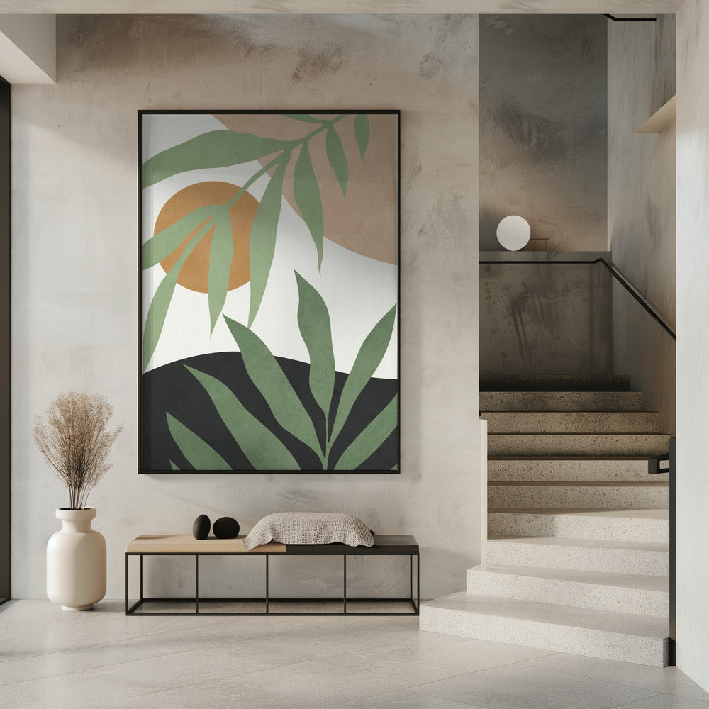 Bloemen en tropisch 4 | Poster