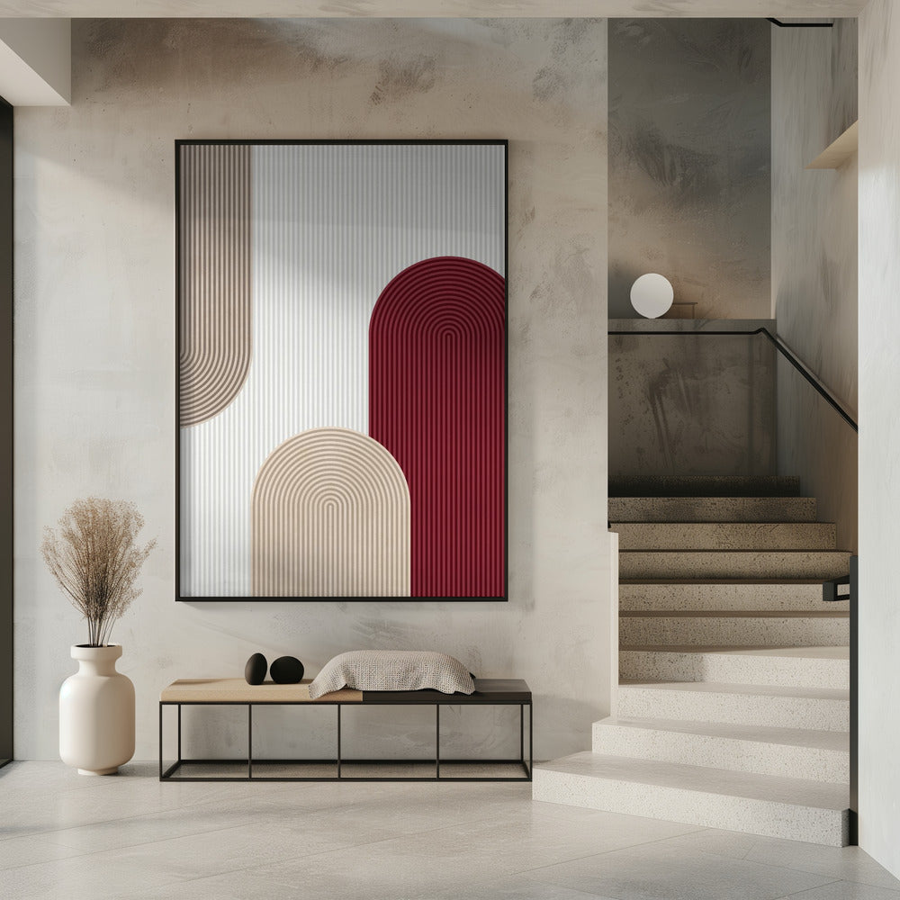 Cirkelcompositie 2 | Poster