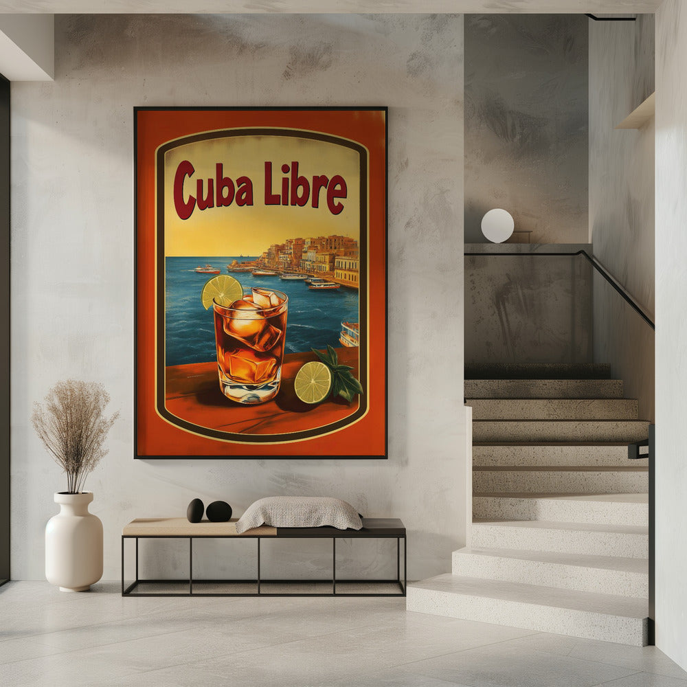 Cuba Libre Vintage Reclame | Poster