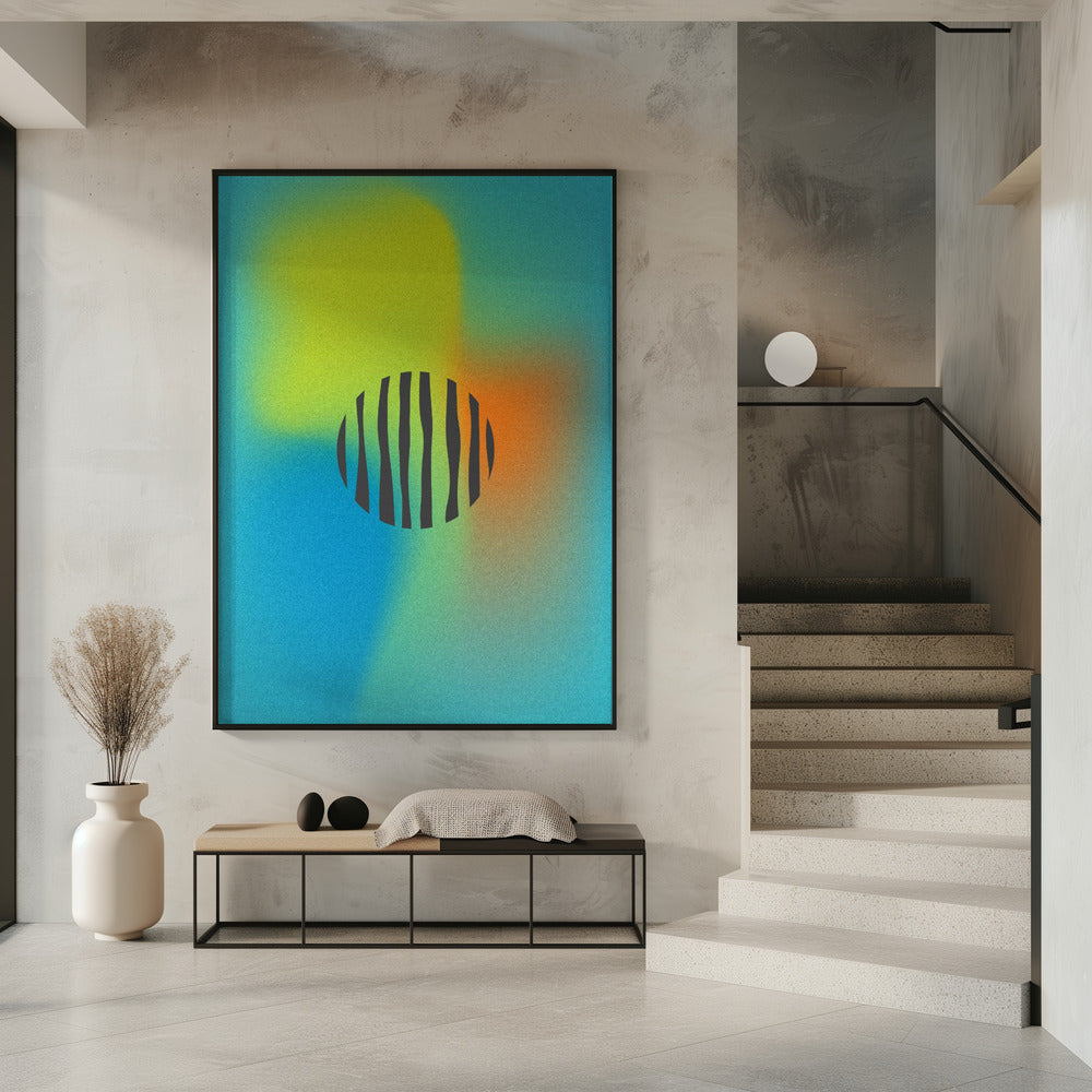 Kleurrijke echo's | Poster