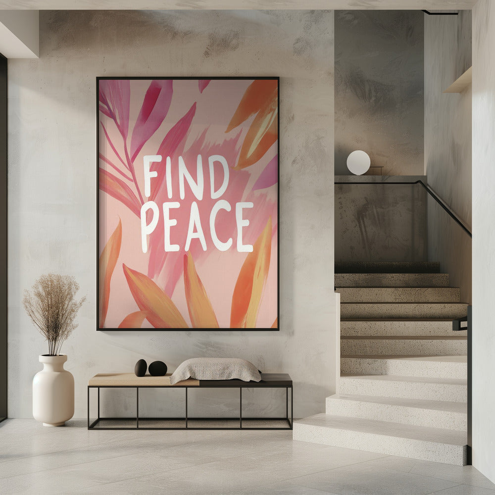 Serene bloesems | Poster
