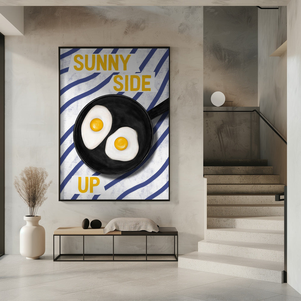 Zonnige kant omhoog | Poster