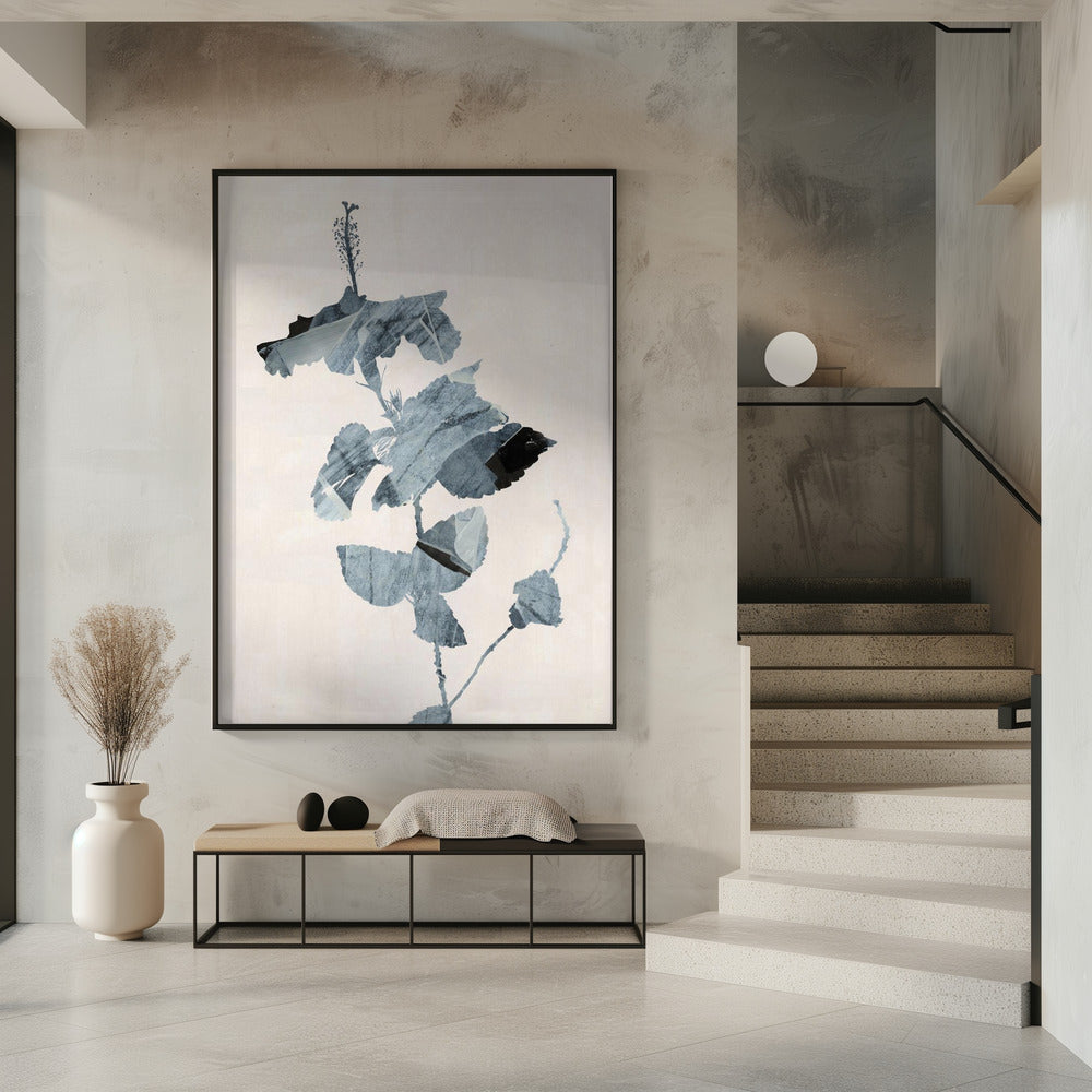Botanisch silhouet nr. 1 print | poster
